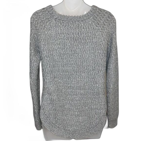 Love by Design Tan Gray Knit Sweater Size Small - Picture 2 of 5